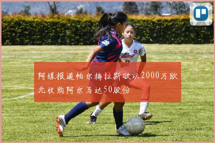 阿媒报道帕尔梅拉斯欲以2000万欧元收购阿尔马达50股份